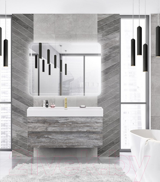 Изображение товара Тумба под умывальник Cezares MOLVENO-46-120-2C-SO-LG