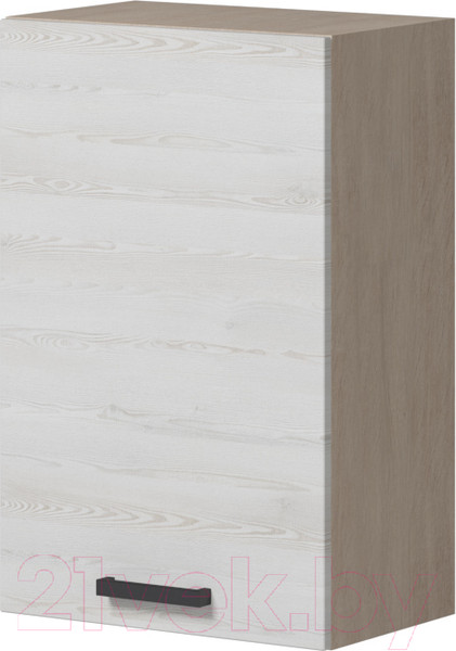 Изображение товара Шкаф навесной для кухни Genesis Мебель Алиса Loft 500 (дуб сонома/сосна белый)