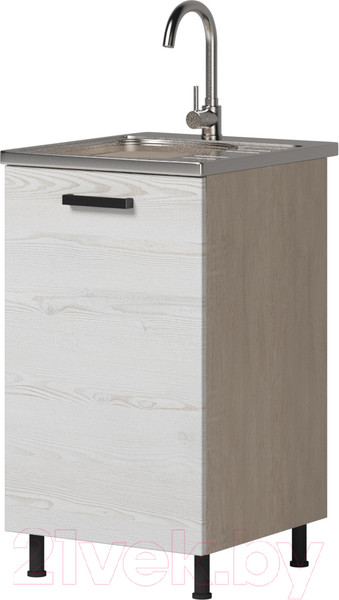 Изображение товара Шкаф под мойку Genesis Мебель Алиса Loft 500 (дуб сонома/сосна белый)