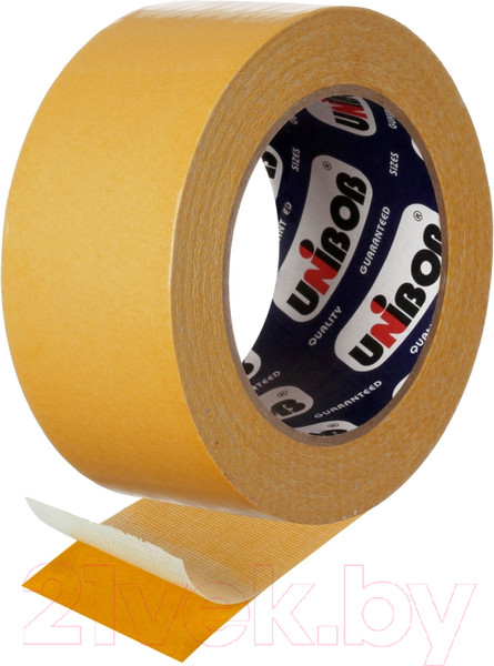 Изображение товара Скотч двухсторонний Unibob 50ммx10м / 28213