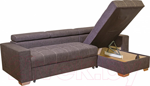 Изображение товара Диван угловой Mio Tesoro Hemmet 4УСПЗм (Evento Carbon Black)