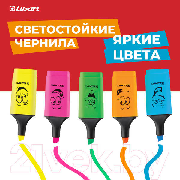 Изображение товара Набор маркеров Luxor Eyeliter / 4030/5 BC (5цв)