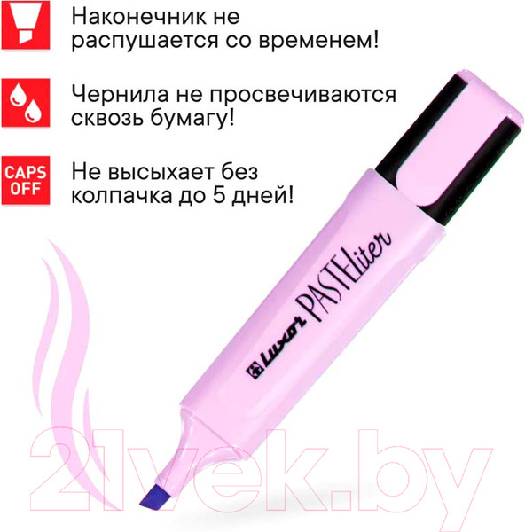 Изображение товара Набор маркеров Luxor Pasteliter / 4020P/4BC (4цв)