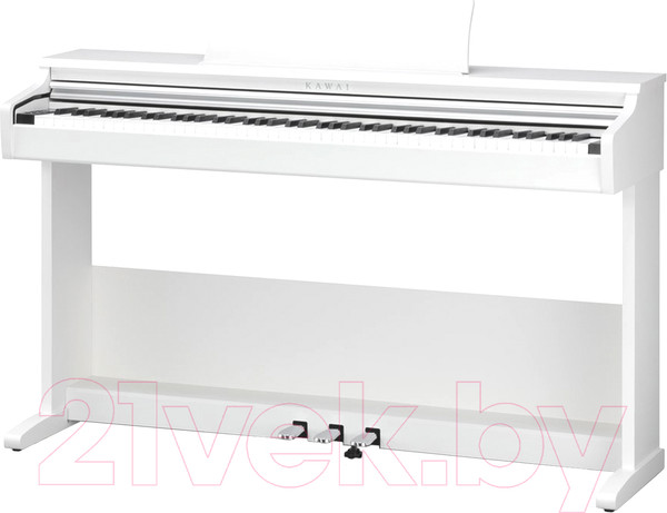 Изображение товара Цифровое фортепиано Kawai KDP75 Embossed White (с банкеткой)