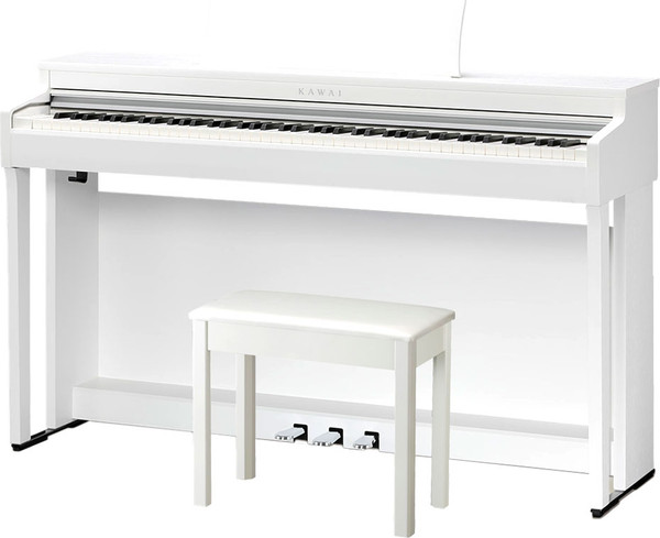 Изображение товара Цифровое фортепиано Kawai CN 201 Premium Satin White (с банкеткой)