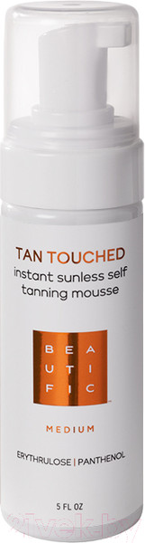 Изображение товара Мусс-автозагар Beautific Tan Touched Тонирующий Medium (150мл)