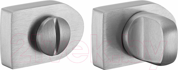 Изображение товара Фиксатор дверной защелки Morelli LUX-WC-SH CSA (матовый хром)