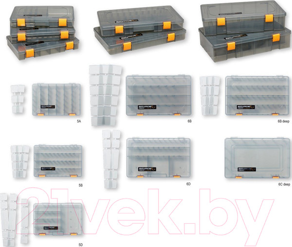 Изображение товара Коробка рыболовная Savage Gear Lurebox 5A Smoke / 76775