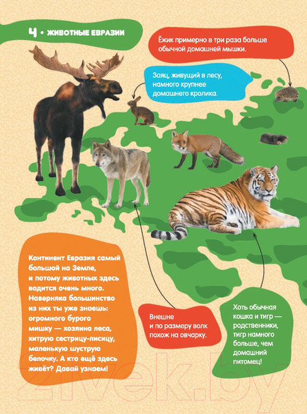 Изображение товара Энциклопедия АСТ Большие и маленькие животные (Дорошенко М.А.)