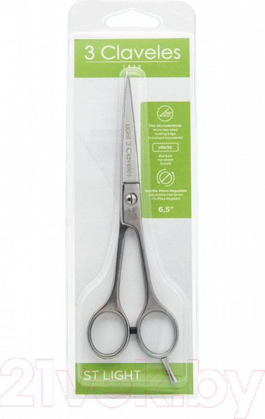 Изображение товара Ножницы парикмахерские 3 Claveles ST Light 12576 с микронасечкой