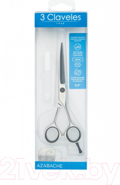 Изображение товара Ножницы парикмахерские 3 Claveles Azabache 12791