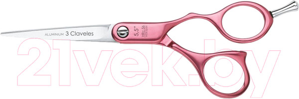 Изображение товара Ножницы парикмахерские 3 Claveles Duraluminium Pink 12691