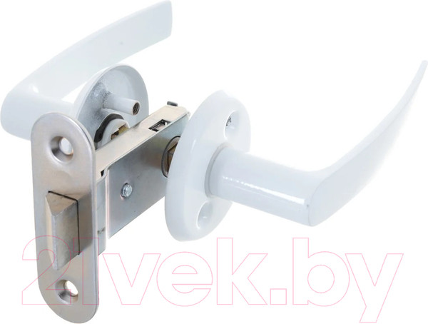 Изображение товара Защелка врезная Зенит ЗЩ2 (белый)