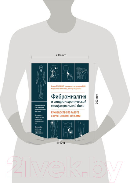 Изображение товара Книга Эксмо Фибромиалгия и синдром хронической миофасциальной боли (Старланил Д.)