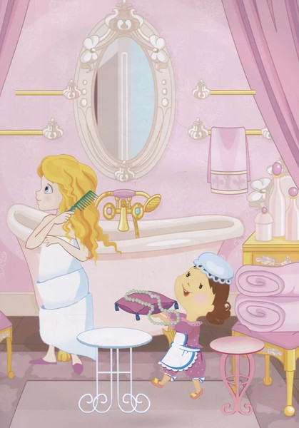 Изображение товара Развивающая книга АСТ Принцесса. Большая книга с наклейками, мягкая обложка (Дмитриева Валентина)