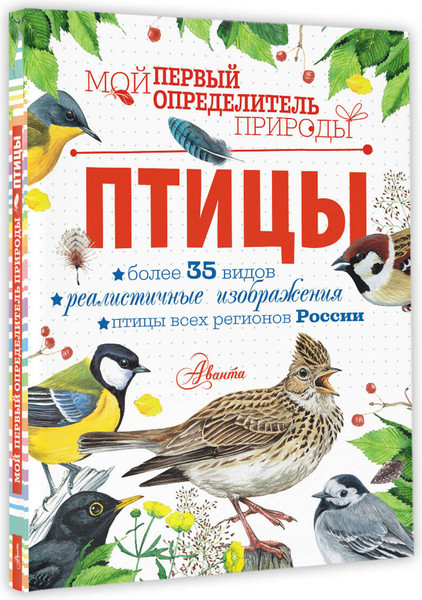 Изображение товара Энциклопедия АСТ Птицы. Мой первый определитель природы, полумягкая обложка (Рахчеева Мария)