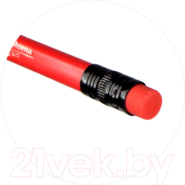 Изображение товара Набор цветных карандашей Феникс+ Яркий бумажный самолетик / 58634 (24шт)