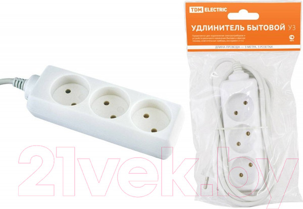 Изображение товара Удлинитель TDM SQ1303-0201 (3м)