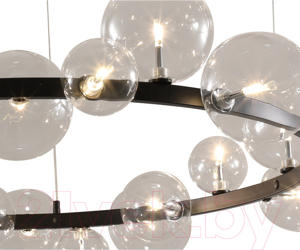 Изображение товара Люстра Kinklight Иона 07608-24A.19 (черный)