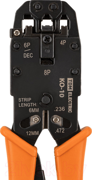 Изображение товара Инструмент обжимной TDM КО-10 / SQ1001-0011