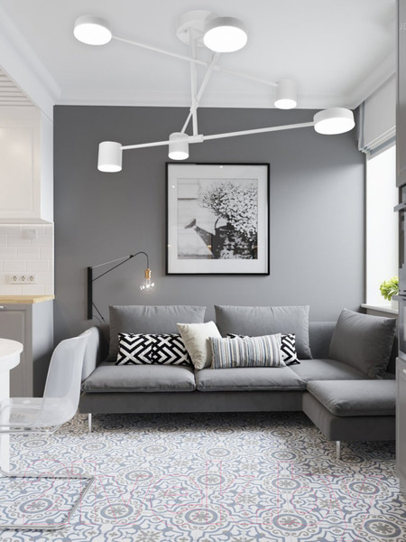 Изображение товара Потолочный светильник Mirastyle Диод XL-21015/3+3 WT