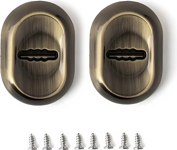 Изображение товара Накладка под сувальдный ключ Avers DP-13-S-Auto-AB (бронза)