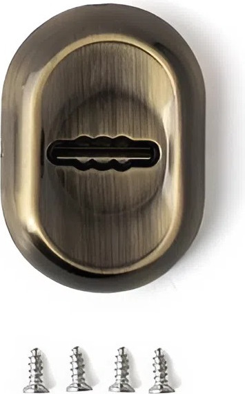 Изображение товара Накладка под сувальдный ключ Avers DP-13-S-Auto-AB (бронза)