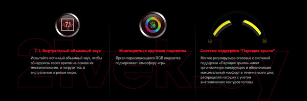 Изображение товара Наушники-гарнитура A4Tech Bloody G575 Punk (желтый)