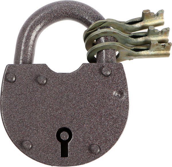 Изображение товара Замок навесной No Brand ЗВС-2 d12мм (3 ключа)
