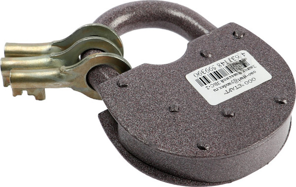 Изображение товара Замок навесной No Brand ЗВС-2 d12мм (3 ключа)