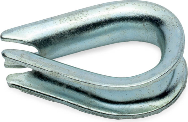 Изображение товара Коуш для канатов ЕКТ М8 DIN6899 / B007918 (2шт)