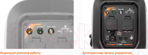 Изображение товара Инверторный генератор Daewoo Power GDA 2500Si