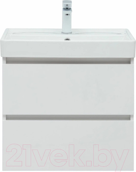 Изображение товара Тумба под умывальник Aquanet Вега 60 / 308318 (белый глянец)