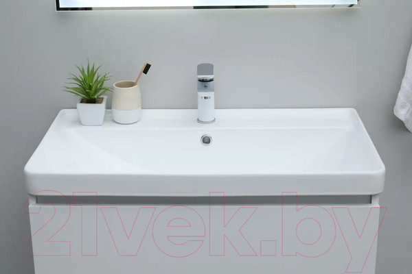 Изображение товара Умывальник Aquanet Ирис 81 / 301805