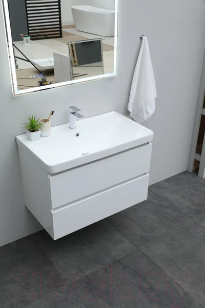 Изображение товара Умывальник Aquanet Ирис 81 / 301805