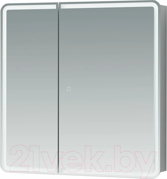 Изображение товара Шкаф с зеркалом для ванной Aquanet Оптима 70 / 311861