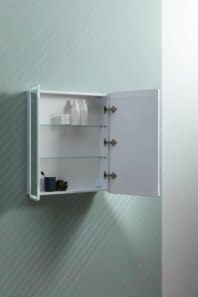 Изображение товара Шкаф с зеркалом для ванной Aquanet Оптима 70 / 311861