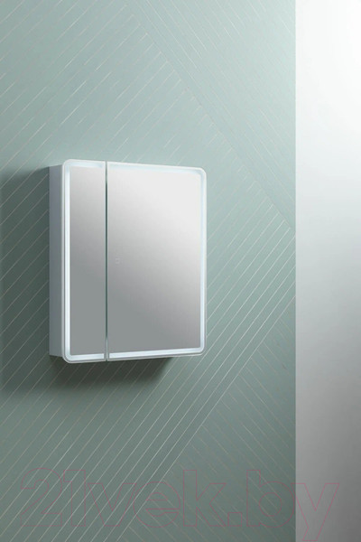 Изображение товара Шкаф с зеркалом для ванной Aquanet Оптима 70 / 311861