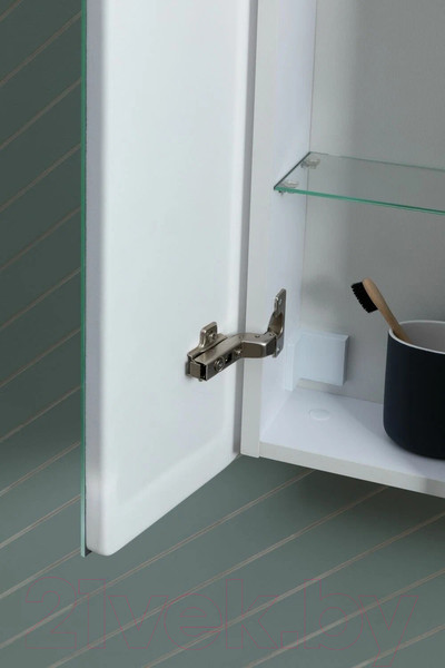 Изображение товара Шкаф с зеркалом для ванной Aquanet Оптима 70 / 311861