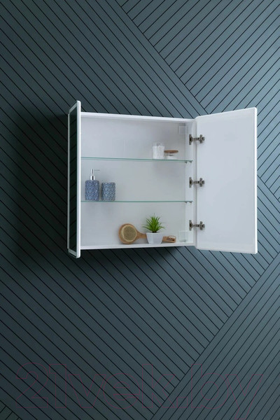 Изображение товара Шкаф с зеркалом для ванной Aquanet Оптима 80 / 311862