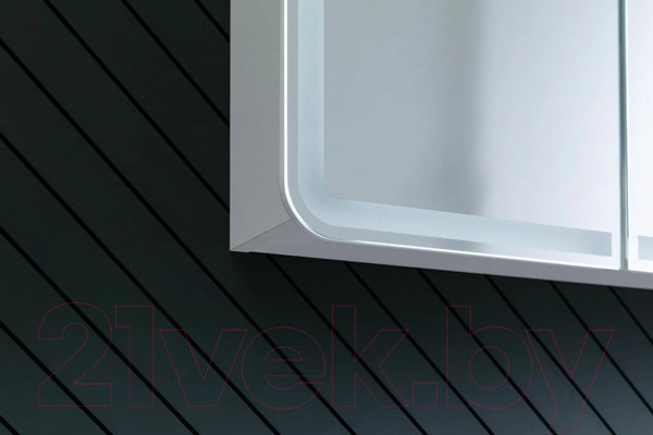 Изображение товара Шкаф с зеркалом для ванной Aquanet Оптима 80 / 311862