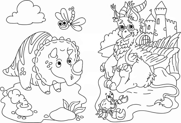 Изображение товара Раскраска Учитель-Канц Суперраскраска для детей 3-5 лет. Удивительные создания