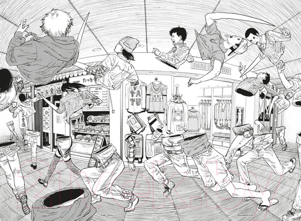 Изображение товара Манга Азбука Человек-бензопила. Книга 4. Во сне. Настоящая жесть (Фудзимото Тацуки)