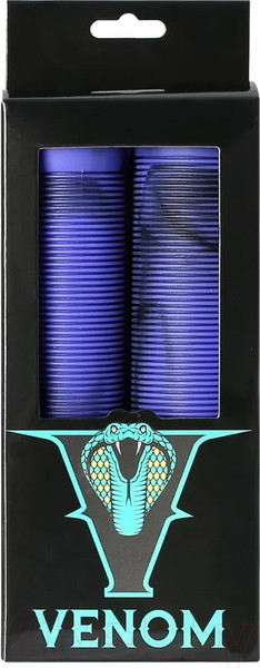 Изображение товара Грипсы для самоката Venom V-1 (черный/фиолетовый)