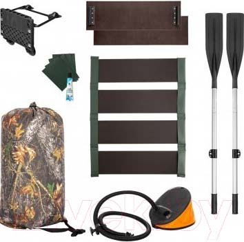 Изображение товара Надувная лодка Тонар Шкипер 280НТ (зеленый)