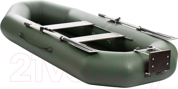 Изображение товара Надувная лодка Тонар Шкипер 280НТ (зеленый)