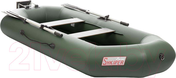 Изображение товара Надувная лодка Тонар Шкипер 280НТ (зеленый)