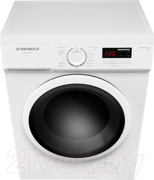Изображение товара Стиральная машина Maunfeld MFWM127WH05