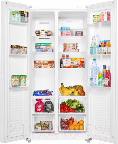 Изображение товара Холодильник с морозильником Maunfeld MFF177NFWE