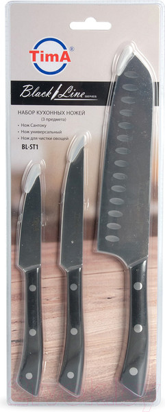 Изображение товара Набор ножей TimA BlackLine BL-ST1